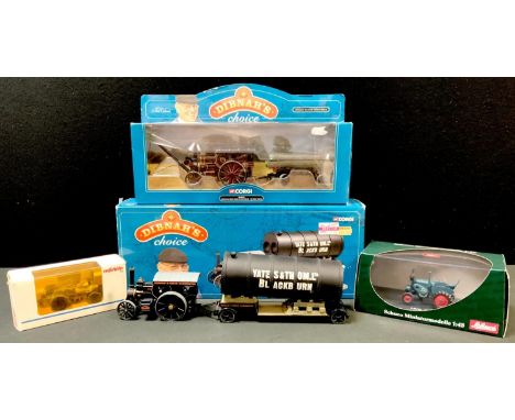 A Corgi Dibnah's Choice No. CC20101 Fowler B6 Road Loco, Low Loader &amp; Boiler - Norman E Box (Vulcan), limited edition 323