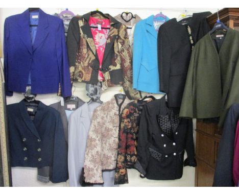 A quantity of ladies jackets to include Mondi, Christian Lacroix 'Bazar' and a vintage Mary Fair jacket