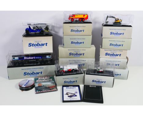 Atlas Editions, Stobart - A group of Atlas Editions World of Stobart 1:76 scale to include: Class 66 "Eddie The Engine" 66411