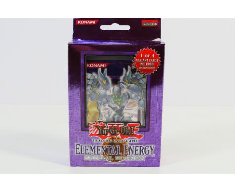 KONAMI - YU-GI-OH! - TRADING CARDS - Yu-Gi-Oh! Trading Card Game Elemental Energy Special Edition English Edition. Box states
