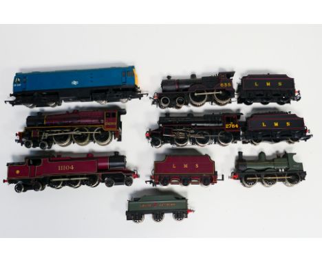 Hornby - Mainline - Other - A group of unboxed OO gauge mainly locomotives. Lot includes Hornby R068 Class 25 25247 in BR Blu