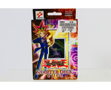 KONAMI - YU-GI-OH! - Yu-Gi-Oh! Trading Card Game Starting Pack Yu Gi First Edition, English Edition for Europe. The box appea