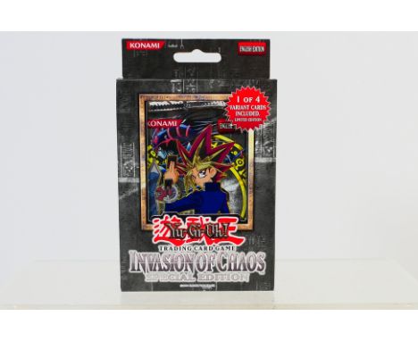 KONAMI - YU-GI-OH! - TRADING CARDS - Yu-Gi-Oh! Trading Card Game Invasion of Chaos Special Edition English Edition box of 3 p