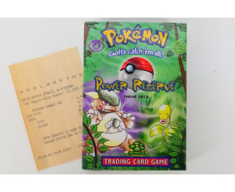 POKEMON - NINTENDO - Pokemon trading cards - Jungle Power Reserve theme deck. The set appears to be factory sealed in its uno