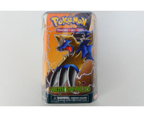 POKEMON - NINTENDO - Pokemon trading cards - Ex Emerald Wildfire theme deck. The set appears to be factory sealed in its unop