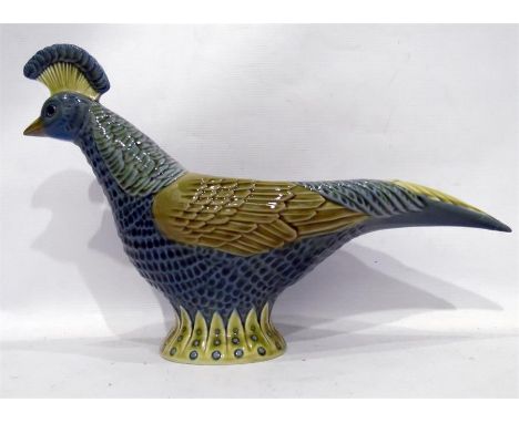 Large Lladro planter&nbsp;in the form of a pheasant, designed by Vincent Martinez,&nbsp;26cm high approx&nbsp;(repaired)&nbsp