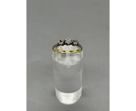 Three Stone Diamond Ring