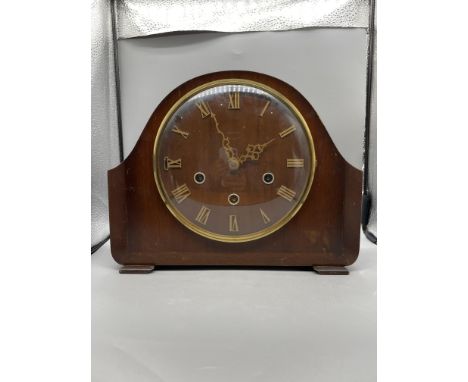 8 Day Floating Balance English Smiths Mantle Clock