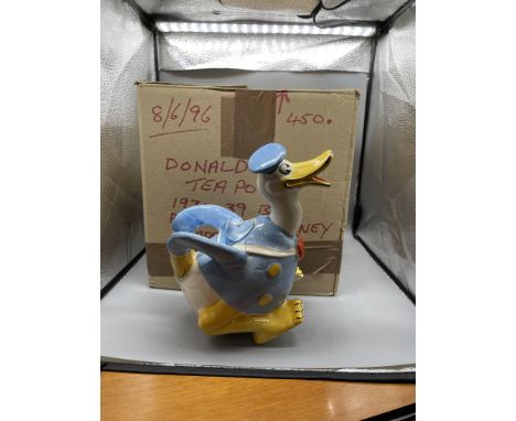 Donald Duck Teapot 1930-1939 by Persion Walt Disney Wadeheath