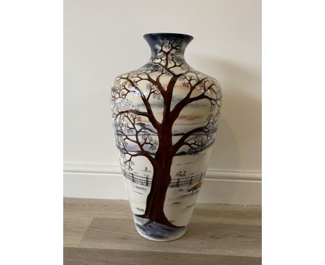 Moorcroft Woodside Farm Prestige Vase
Designed: Anji Davenport
In great condition, no damage
In 2000 Anji Davenport’s Woodsid