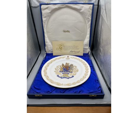 Boxed Large Spode - Royal Artillery Plate 1306/2500