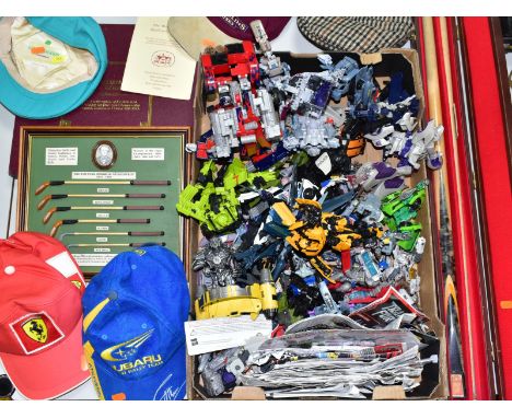 A COLLECTION OF ASSORTED TRANSFORMER FIGURES, assorted series to include Dark of the Moon, Prime &amp; Revenge of the Fallen,