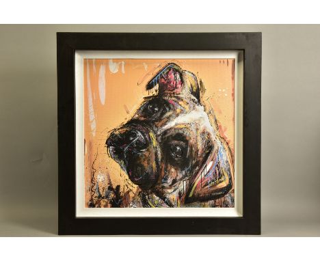 SAMANTHA ELLIS (BRITISH 1992) 'ALL EARS', a limited edition print of a small dog 77/295, signed bottom right with certificate