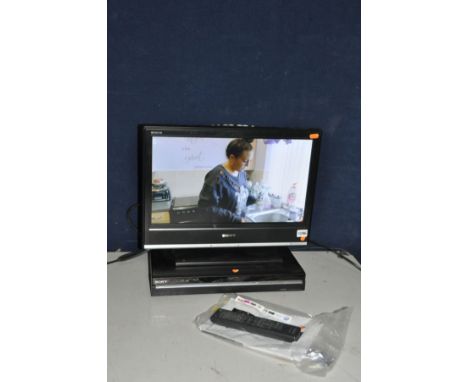 A SONY KDL-20S3000 20in TV and a Sony RDR-GX350 DVD player with one remote and TV manual (both PAT pass and working)