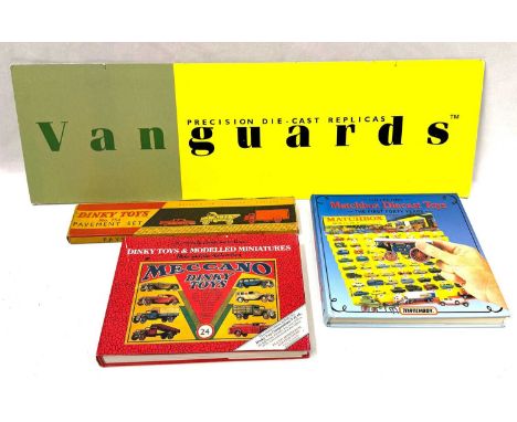 Dinky 754 Pavement set Good Plus, within Good box. Vanguards promotional sign Good, Dinky Toys &amp; Models Miniatures Refere