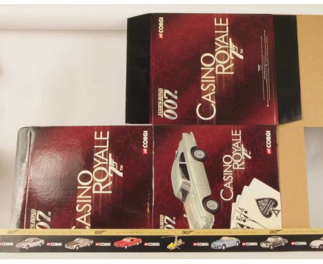 Corgi Toys James Bond 007 Casino Royal Retailer's Shop Display Cube, measuring 25cm x 25cm x 25cm (approx 10 inches x 10 inch