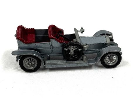 Matchbox Models Of Yesteryear Y10-3-PP 1906 Rolls Royce Silver Ghost FACTORY PRE-PRODUCTION COLOUR TRIAL MODEL - silver body 