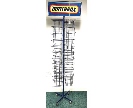 Matchbox Store Display Rack with Header Card, Good Plus, NB THIS ITEM IS COLLECTION ONLY
