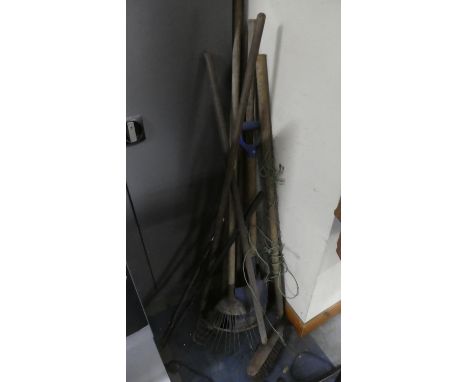 A Collection of Various Garden Tools 