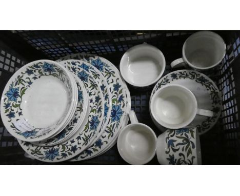 A Box Containing Midwinter 1970's Dinnerwares 