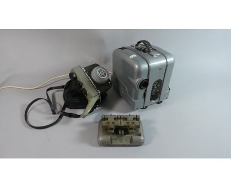 A Russian 8mm Cine Camera, Projector and Splicer 