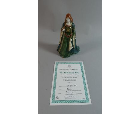 A Limited Edition Royal Worcester Figure, The Princess of Tara, With Certificate 
