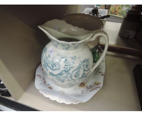 A selection of vintage ceramic jugs and water vessels ideal for planters 