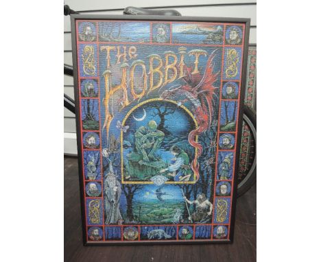 Five modern Lord of the Rings jigsaw pictures 