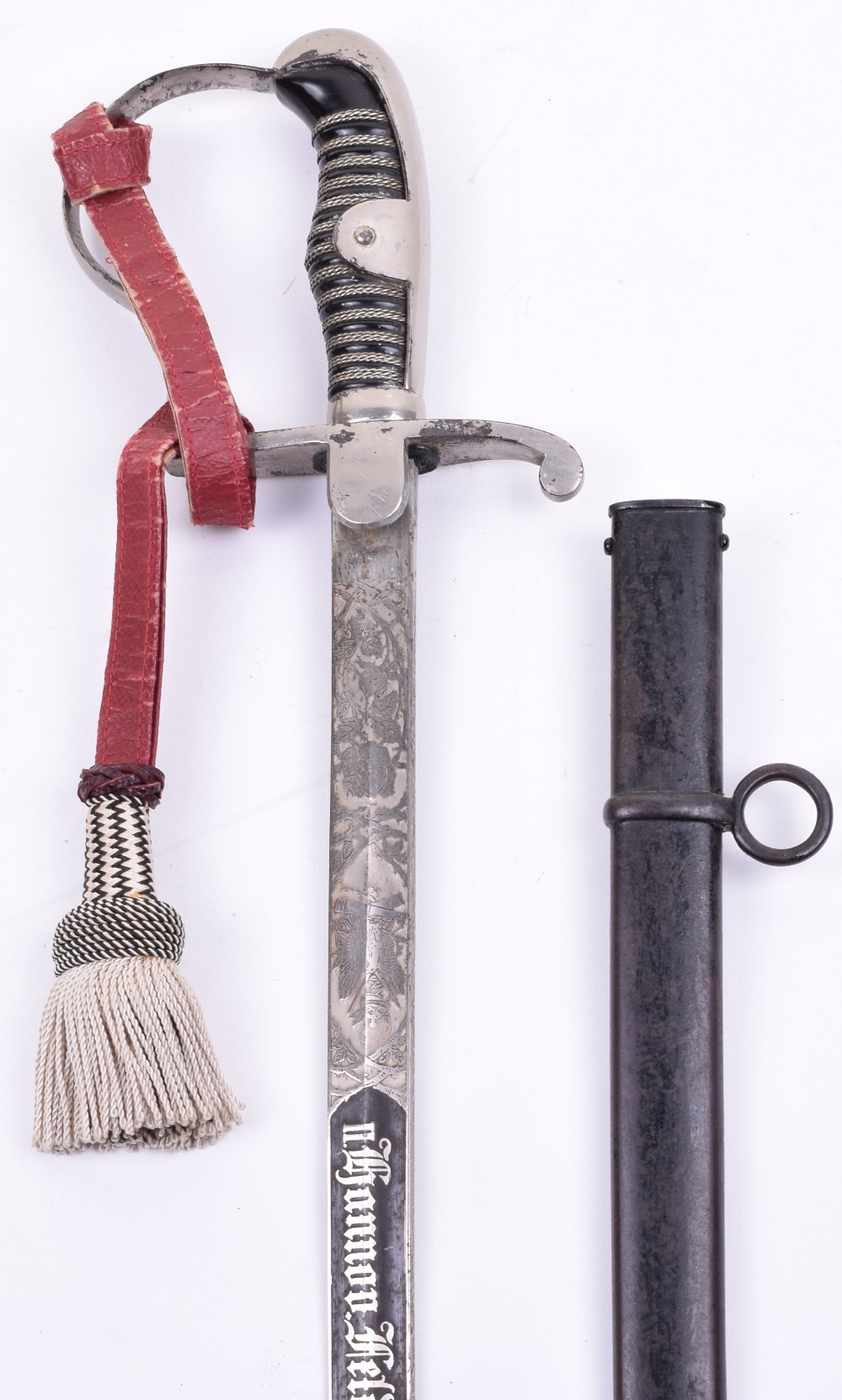 WW1 German Artillery Sword 2nd Hannover Field Artillery Regiment No26