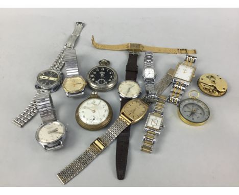 COLLECTION OF WRIST AND POCKET WATCHES, including Smiths, Ingersoll, Casio, Accurist, Buler, Rotary and others