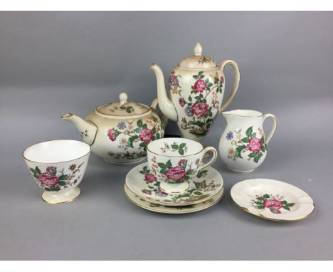 WEDGWOOD CHARNWOOD PATTERN DINNER AND TEA SERVICE, comprising approximately 58 pieces, including tea pot, coffee pot, lidded 