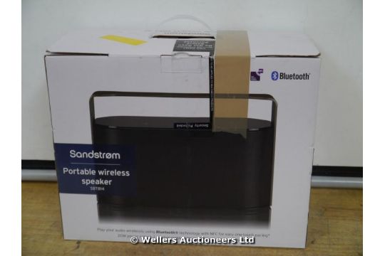sandstrom bluetooth speaker