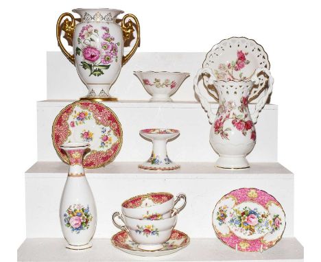 Assorted pottery and china to include Spode centrepiece, Masons "Red Mandalay", Border Fine Arts Studio models, Beswick Beagl