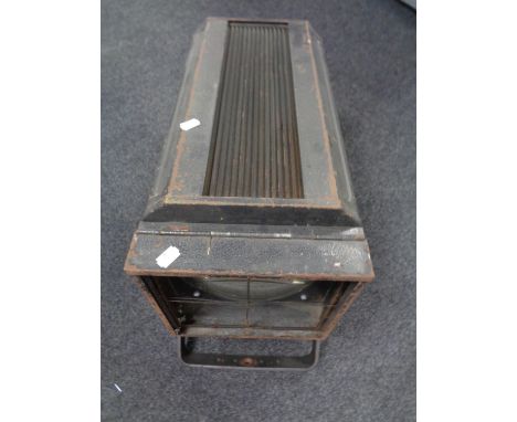 A vintage French theatre light 