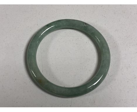 A jade bangle 