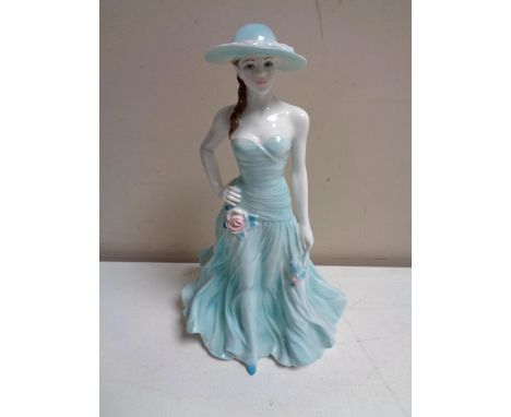 A Royal Worcester figure Serena, the Royal Worcester Figure of the Year 1997. 