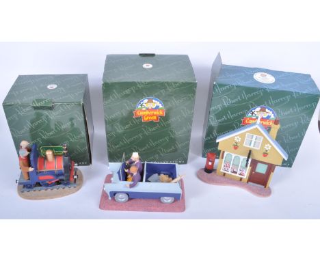 Camberwick Green – Robert Harrop – a collection of x&nbsp; statues / figurines. To include; CG64 Lord Belborough and Brackett