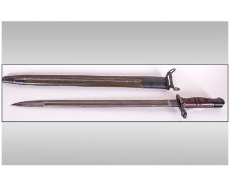 USA M1917, STAMPED 1913, The M1917 bayonet was identical to the British Pattern 1913 bayonet, except for the U.S. markings. T