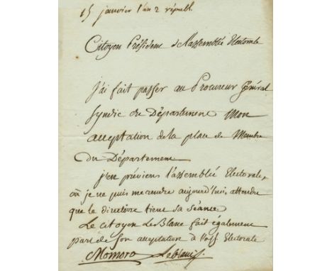 MOMORO ANTOINE-FRANÇOIS: (1756-1794) French Printer, Bookseller and Politician during the French Revolution. Momoro is the or