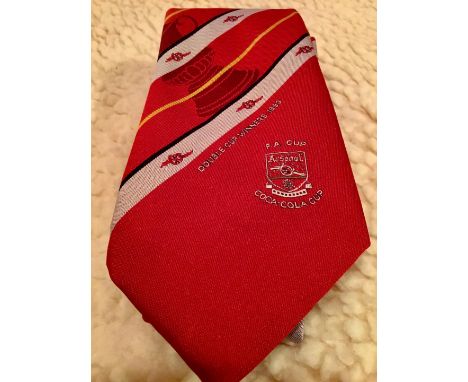 1993 Arsenal Double Cup Winners tie. Good condition