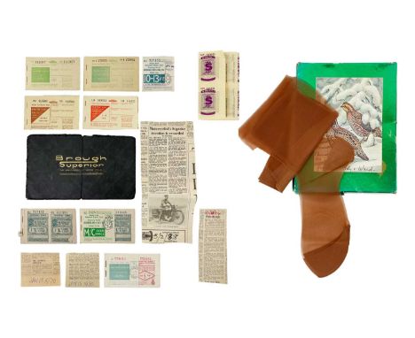 A collection of seven Motor Fuel Ration Books being: 1 x Motor cycle over 250cc/2 x Motor no exceeding 250cc.
1 x Motor car n