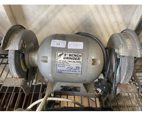 A 6 inch bench grinder, untested. No shipping 