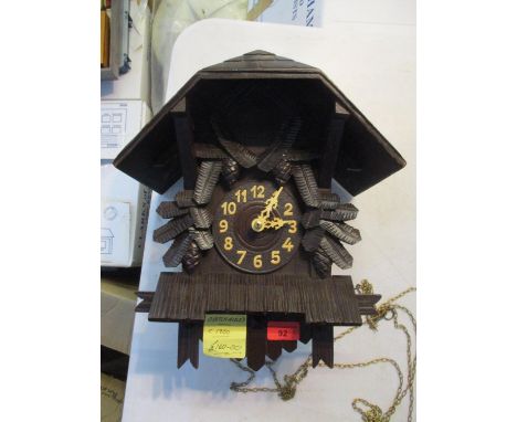 An early 20th century German cuckoo clock Location: A2 