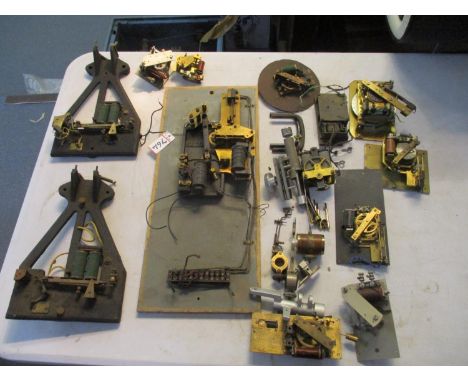 An early 20th century Synchronome and other electric clock parts A/F Location: A3 