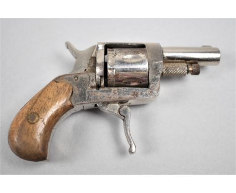 A Vintage Blank Firing Pin Fire Six Shot Ladies Handbag Revolver, with Folding Trigger 