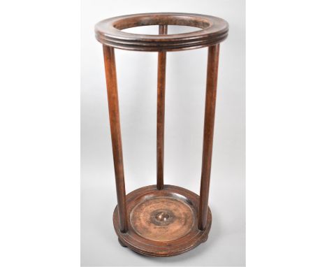 An Edwardian Circular Stick Stand, 28.5cm Diameter