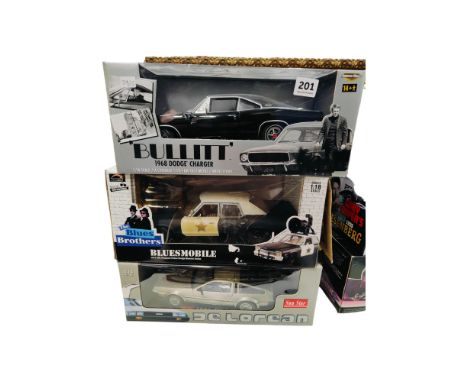3 BOXED SPECIAL EDITION LARGE SCALE MODEL CARS 