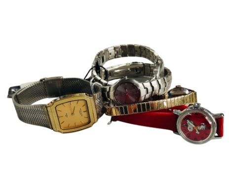 VINTAGE SNOOPY WATCH, 2 NEW CITIZEN WATCHES AND OTHERS 