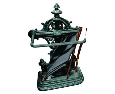 CAST IRON STICK STAND WITH STICKS 