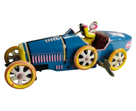 TIN PLATE BUGATTI T-35 MODEL 